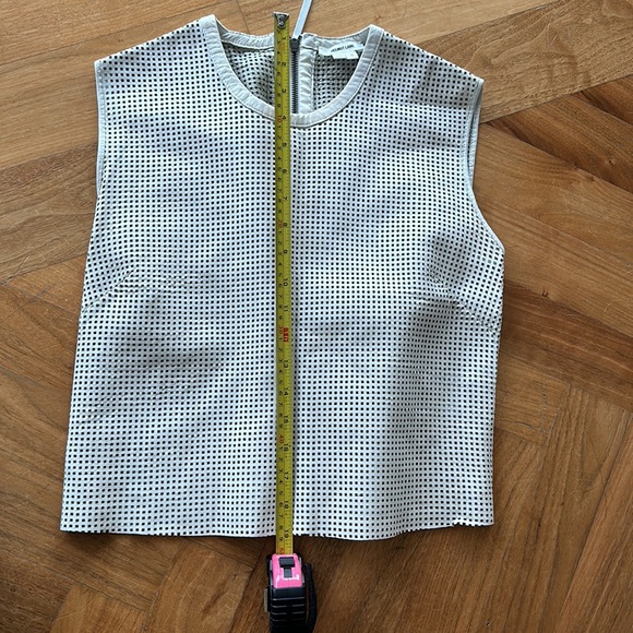 Helmet Lang leather top - Picture 3 of 7